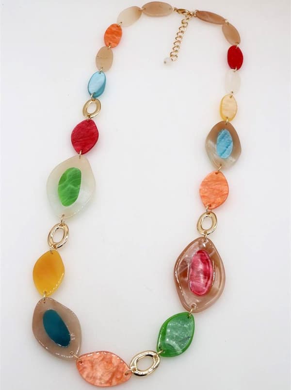 Collier necklace in several colors