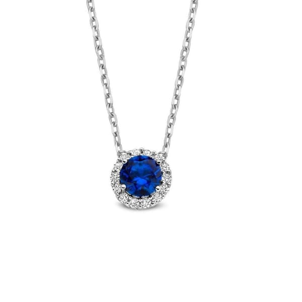 Damhängen New Bling 9NB-1381 Silvrig Blå