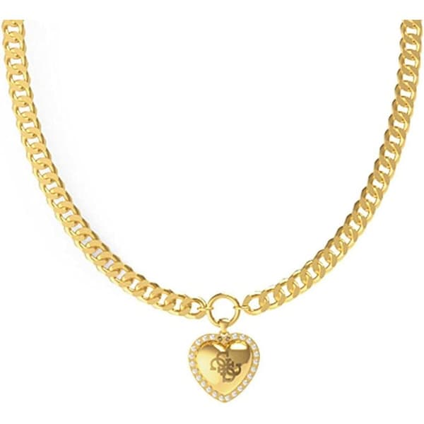 Damhalsband Guess JUBN01064JWYGT-U 45 cm