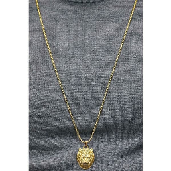 Halskjede for Menn Guess JUMN01387JWYGT-U 65 cm