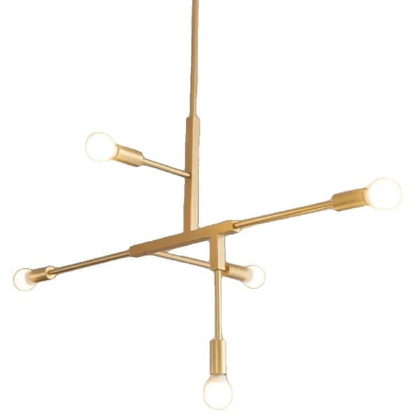 LED Pendellampa, Modern Stil, Dimbar Funktionalitet,Varmt ljus, gyllene