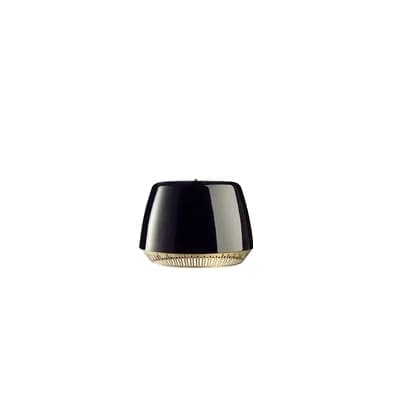 Pendellampa, Modern stil, 30 cm diameter, 23 cm höjd,Svart-30cm, Vitt ljus