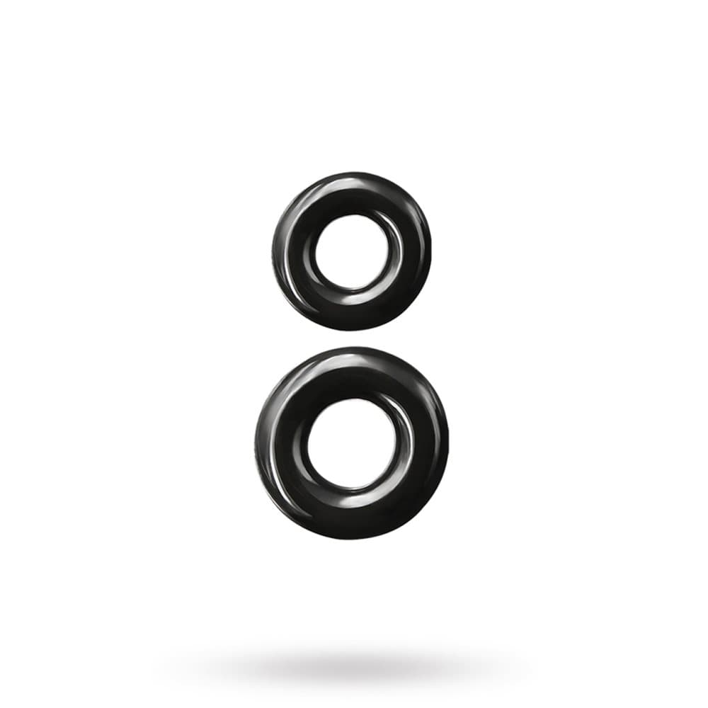 Black Double Stack - Penisringer