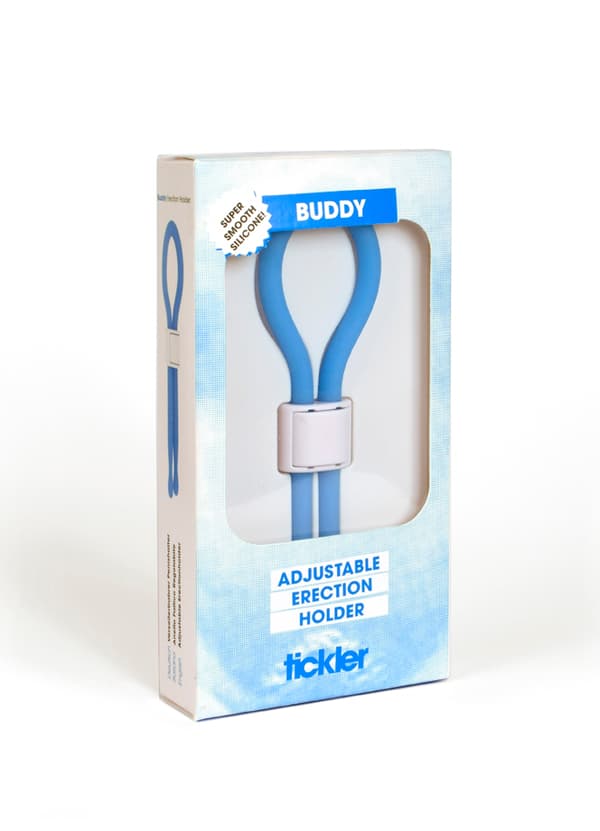Tickler Buddy Erectionholder Cyan Blue