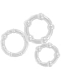 Miniatyrbild 1 av 2: Stay Hard: Penisringar, 3-pack