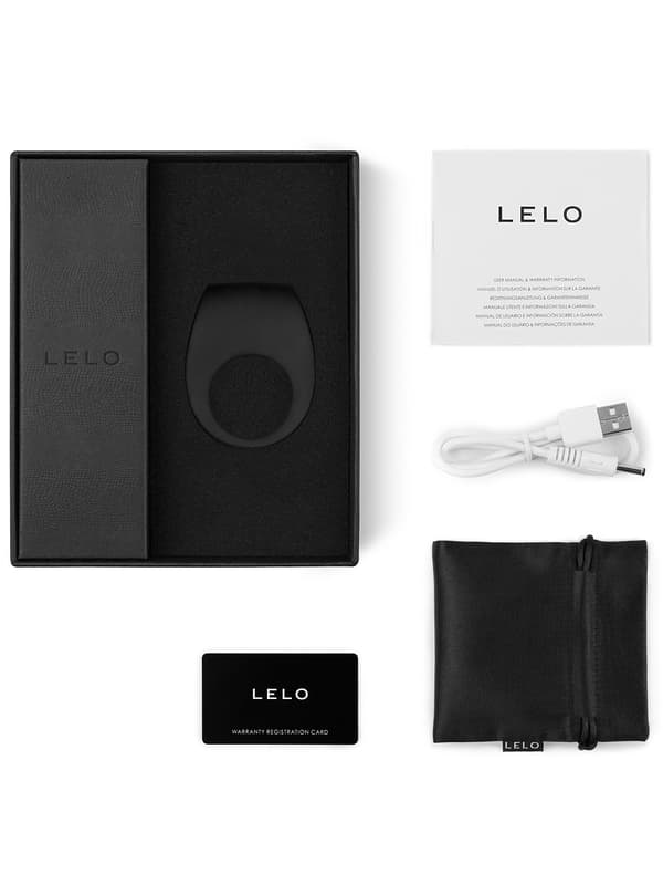 LELO: Tor 2, Vibrating Couples Ring, svart