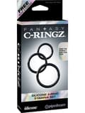 Miniatyrbild 2 av 3: Pipedream C-Ringz: Silicone 3-Ring Stamina Set