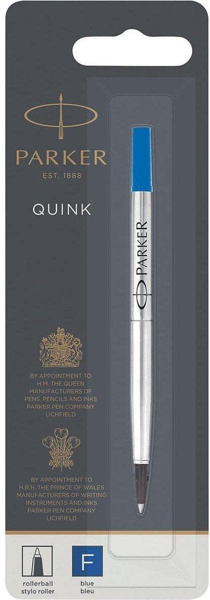 Parker Rollerball Mine F blå (Blister)