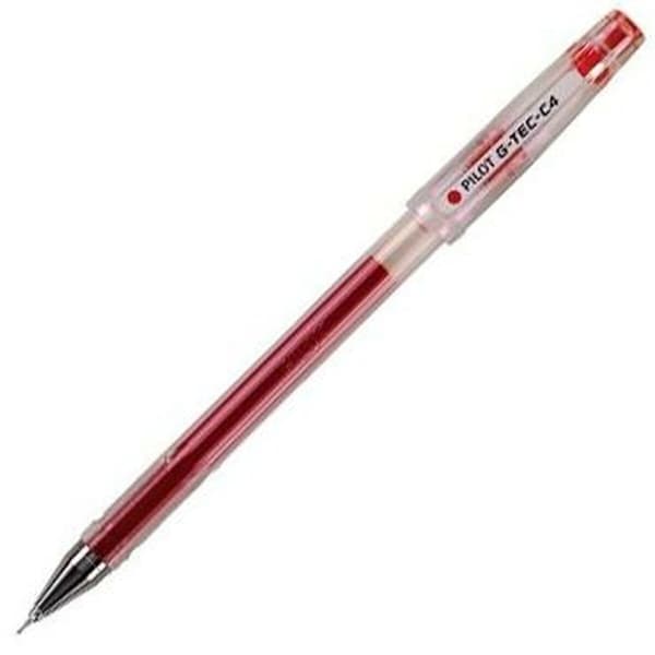 Gelpenna Pilot G-TEC C4 Röd 0,2 mm (12 antal)