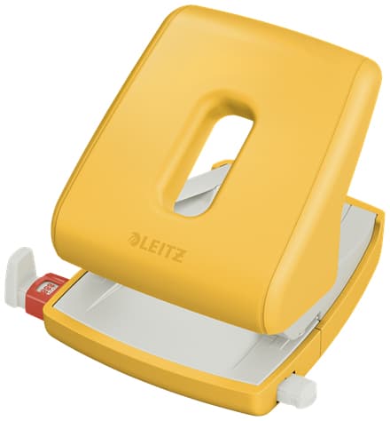 Hålslag Leitz Cosy 2 hål/30 ark EU, Gul