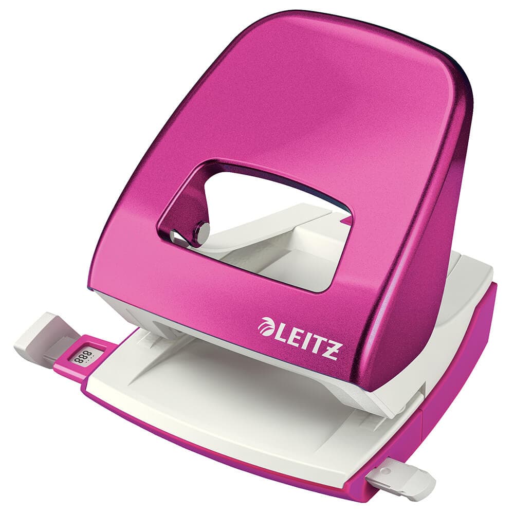 LEITZ WOW Hålslag 5008 Rosa