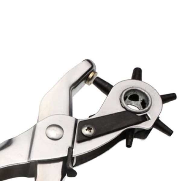 Läderrem Spännband Håltång Punch Tool silver_poi1161