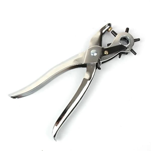 Läderrem Spännband Håltång Punch Tool silver_poi1161