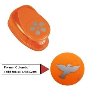 Dove Punch 3,4x2,2cm Rayher