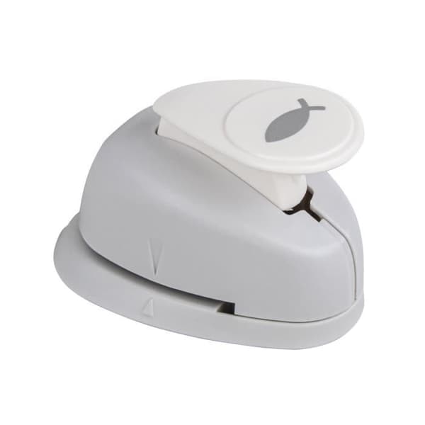 Fancy punch: Fisk, 1,6 cm, (5-8"), Blister-LS 1 st.
