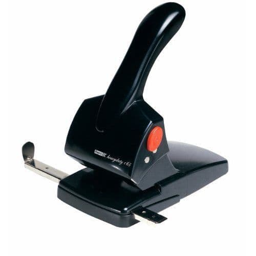 Rapid HDC65 65-arks pappersstans, svart