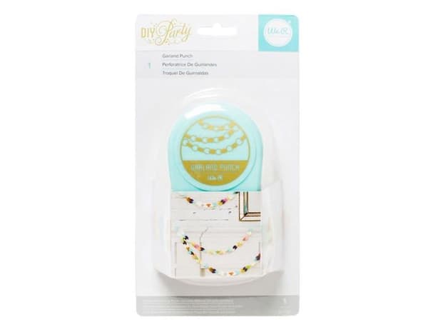 Dekorativ punch - We r memory keepers punch - 660780 - DIY Party Garl and rnum Feet Punch rörelse