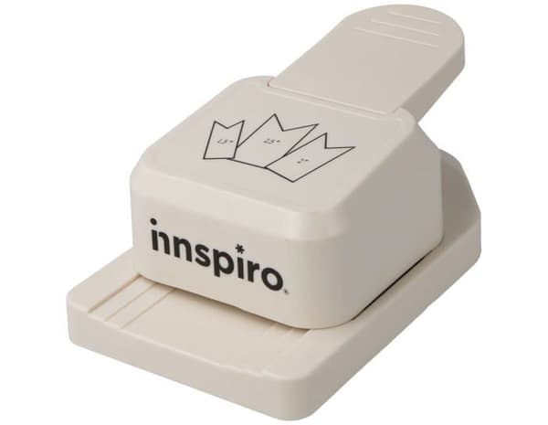 Dekorativ stans - Innspiro stans - 40002 - 3 i 1 banderollskärmaskin Tag Punch