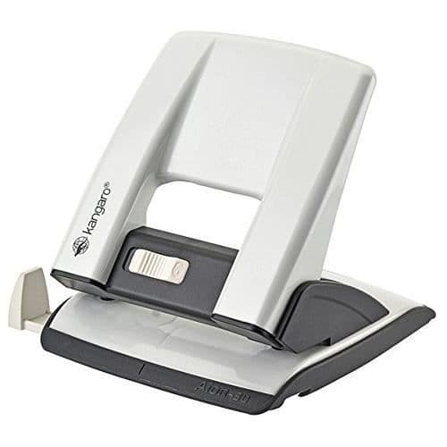 Kangaro kaa30-14 Aion a-30g/S Perforator, upp till 30 ark, metall, PP-låda, vit metall