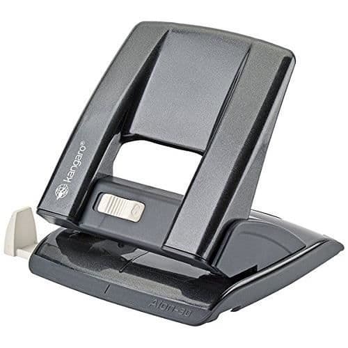 Kangaro kaa30-05 Aion a-30g/S Perforator, upp till 30 ark, metall, PP-låda, metallgrå
