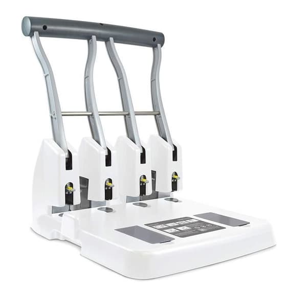 Rapesco Heavy Duty 4-håls Stans 4400, kapacitet 150 blad vit - 1407
