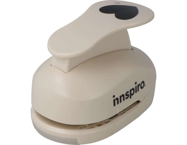 Dekorativ hålslag - Innspiro stans - 39806 - Hålslag för figurer Eva Foam Punch hjärta 50mm.