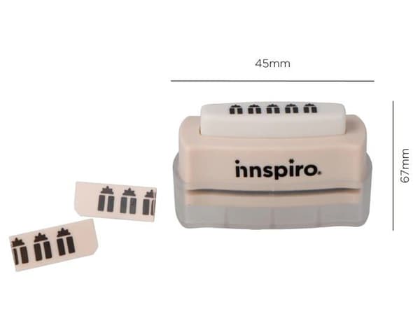 Innspiro - 39207 - Patron för utbytbar kantstans Border Punch presenter 10x43mm.