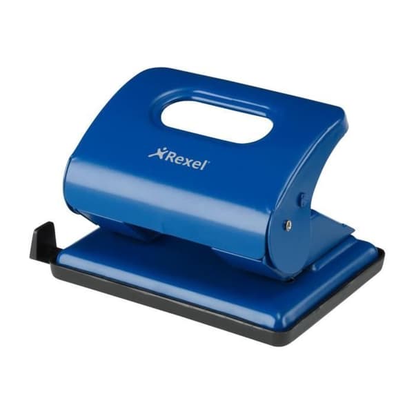 Rexel V220 Puncher 20 plåt metallblå