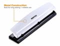 Miniatyrbild 3 av 4: Professionell perforator Bostitch - KT-HP12-WHITE