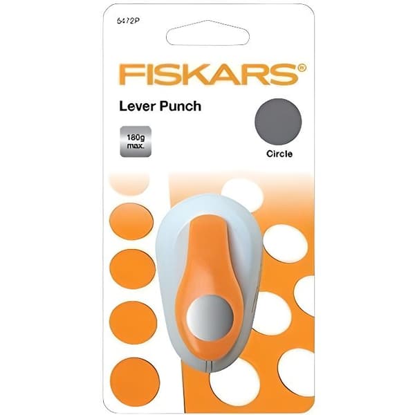 Perforator FISKARS LEVER - CIRKEL 25MM I DIAMETER FI5472P