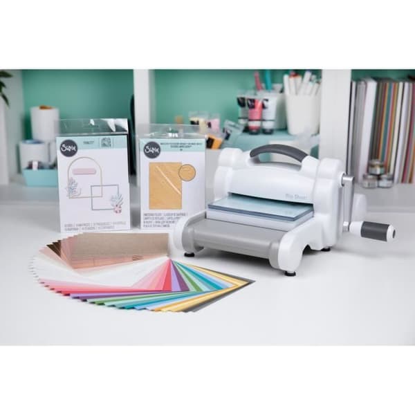 Sizzix Big Shot White &amp; Grey "Starter Kit" Sizzix Big Shot White &amp; Grey "Starter Kit"