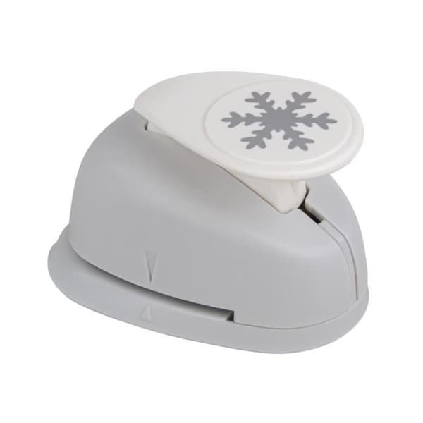 Fancy punch: Snowflake, 2,54 cm, (1"), blisterpåse 1 st.