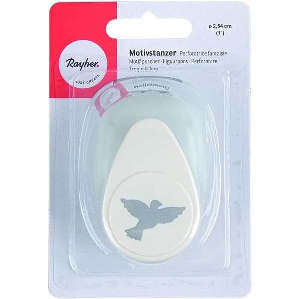 Rayher Hobby Rayher Dove mönster Hålstans diameter 2 54 cm SB Blister med 1 - 89841000