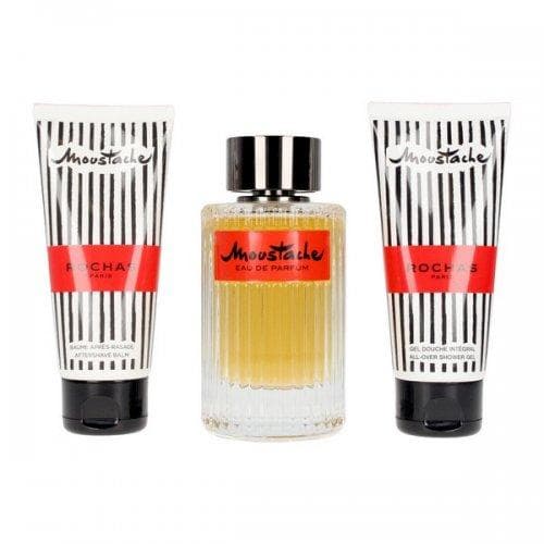 Rochas Moustache Edp 125ml + Aftershavebalm 100ml + Showergel 100ml Giftset