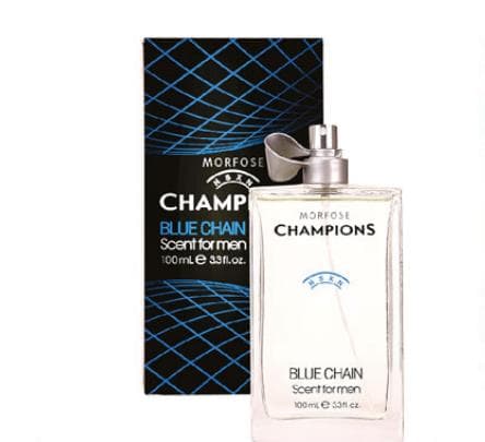 NSXN CHAMPIONS EDC NATURAL SPRAY 100 ML BLUE CHAIN