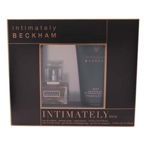 David & Victoria Beckham Intimately Men Presentask - Eau de Toilette 30ml + Hair & Body Wash 150ml