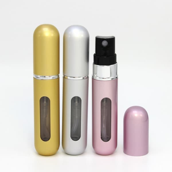 Travel Pocket Size Mini Refillable Perfume Atomizer Bottle Scent Pump Spray