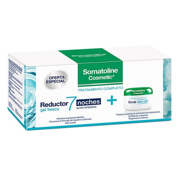 Notkistava geeli Ultra Intensivo Somatoline Gel Reductor Ultra Intensivo Noches (2 pcs) 2 Kappaletta
