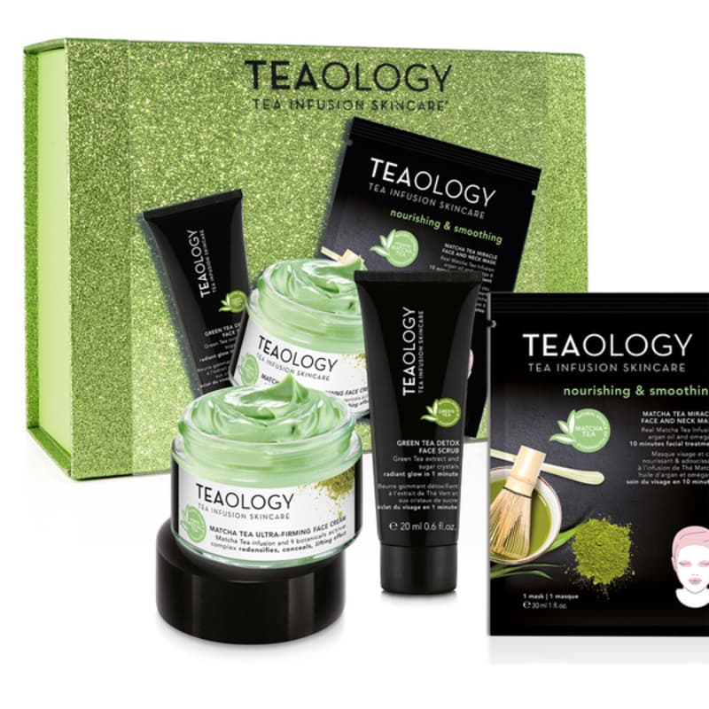 Unisex Kosmetisk Sett Teaology Beauty Routine Matcha te