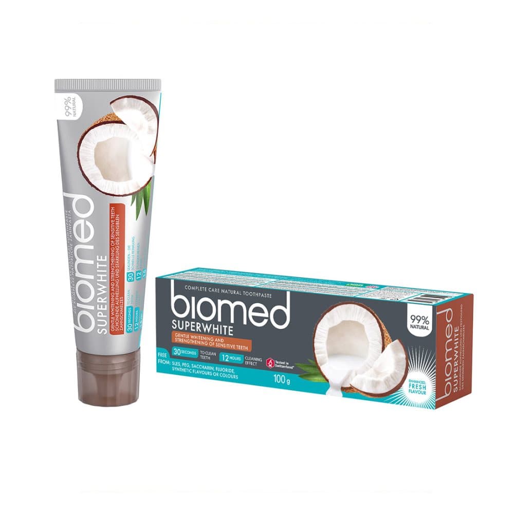 Tannkrem Biomed Superwhite Splat Blekning Kokosolje (100 g)