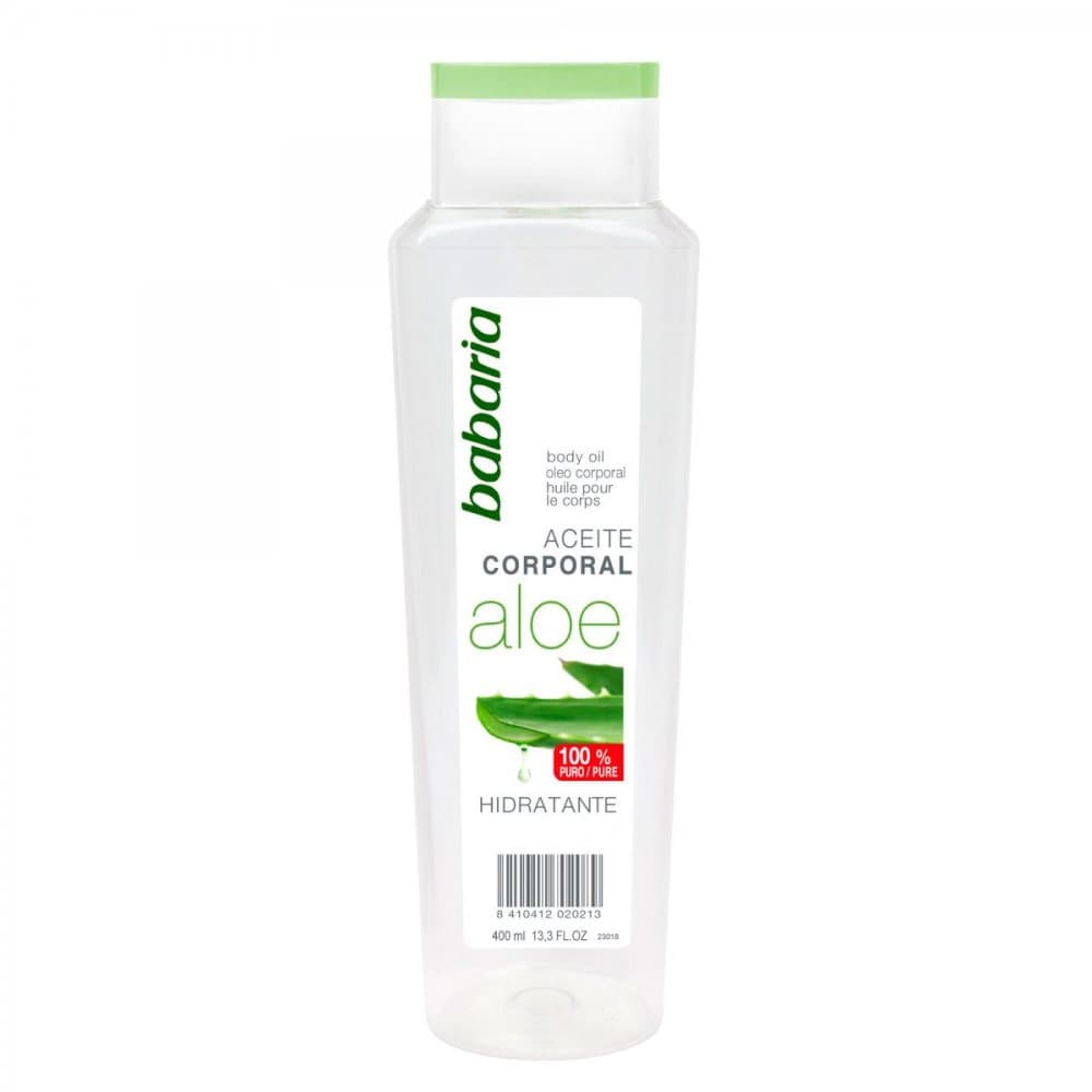 Fuktighetsgivende Olje Babaria Aloe Vera (400 ml)