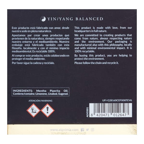 Eterisk olje Peppermint Alqvimia TP-8420471012647_1235-186_Vendor (10 ml)