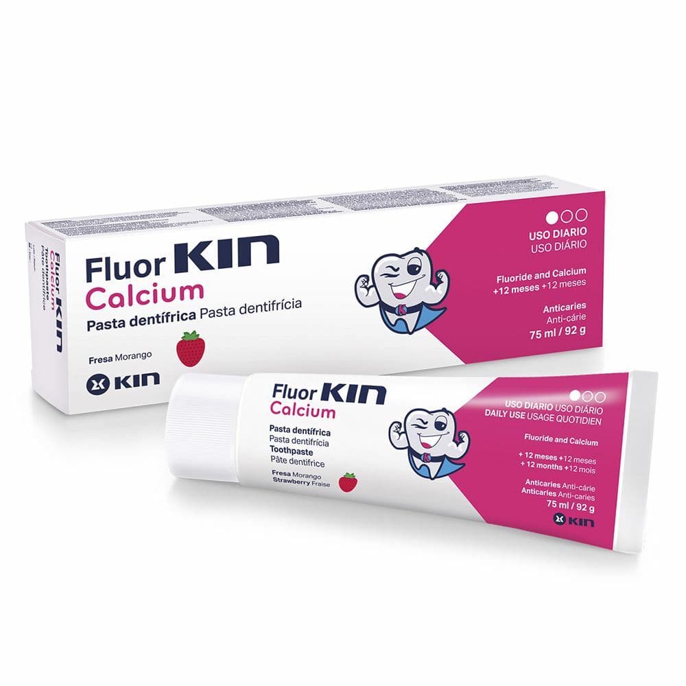 Tannkrem Kin Fluorkin Calcium (75 ml)