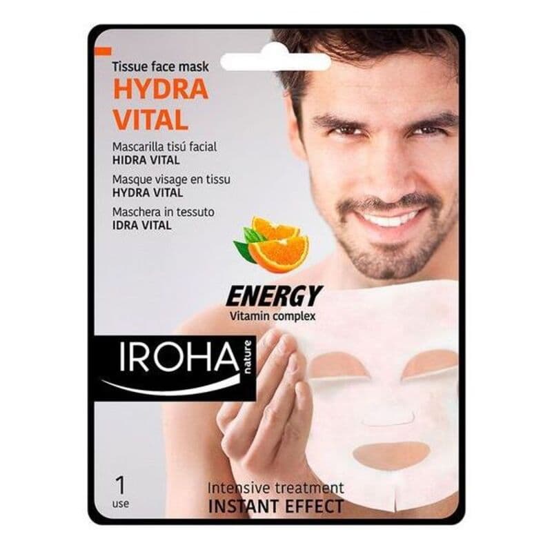 Fuktande ansiktsmask Men Tissue Iroha