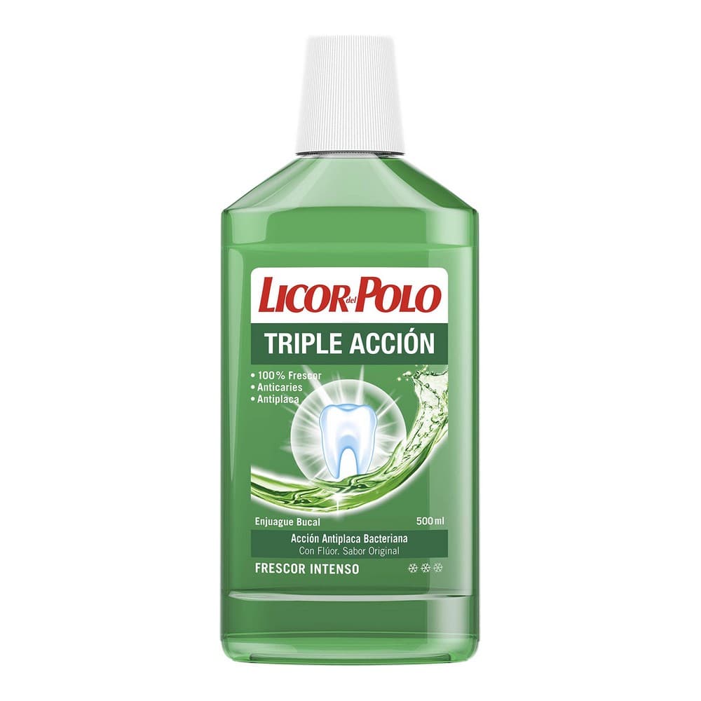 Munnskyll 10 ml Licor Del Polo Grønn (500 ml)