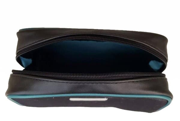 Bvlgari Aqua Pour Homme Black & Green Travel Pouch Bag