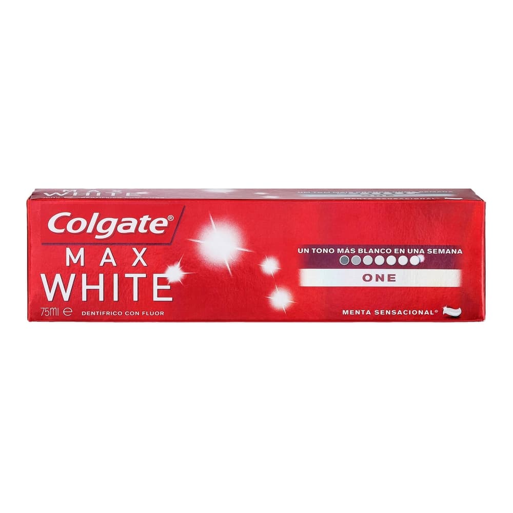 Tannkrem for Hvitere Tenner Colgate Max White One Karakterer (75 ml)