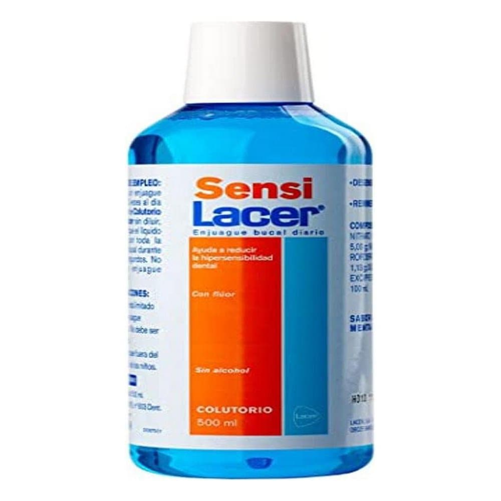 Munnskyll 10 ml Lacer SensiLacer Sensitive tenner (500 ml)