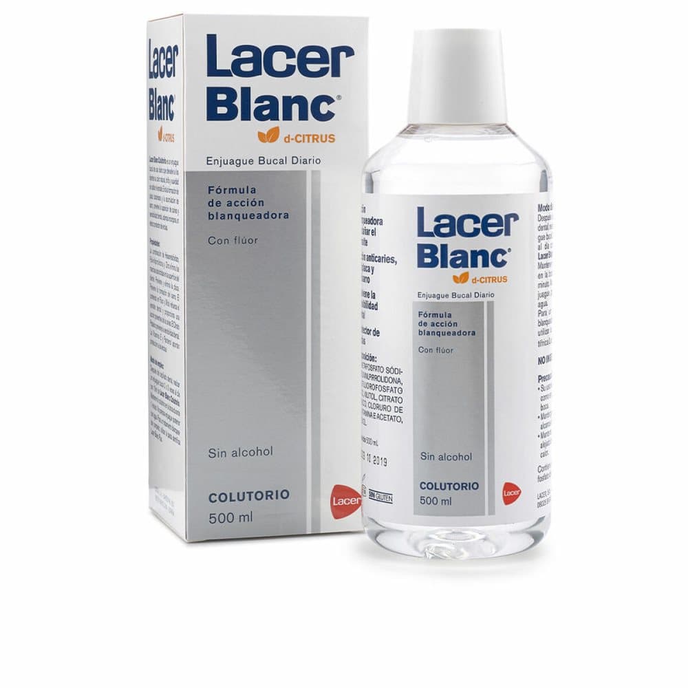 Munnskyll 10 ml Lacer Blanc Sitron (500 ml)