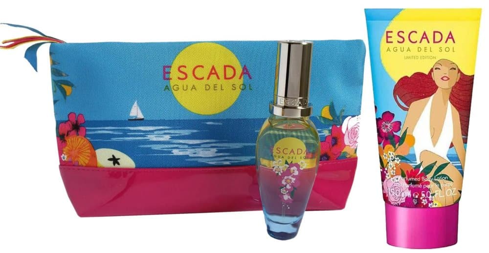 Agua de Sol Eau de Toilette 30ml+ Body Lotion 150ml+Pouch